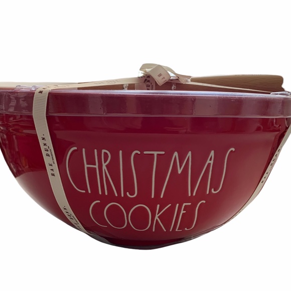 Rae Dunn Christmas Cookies Mixing Bowl - Picture 1 of 5